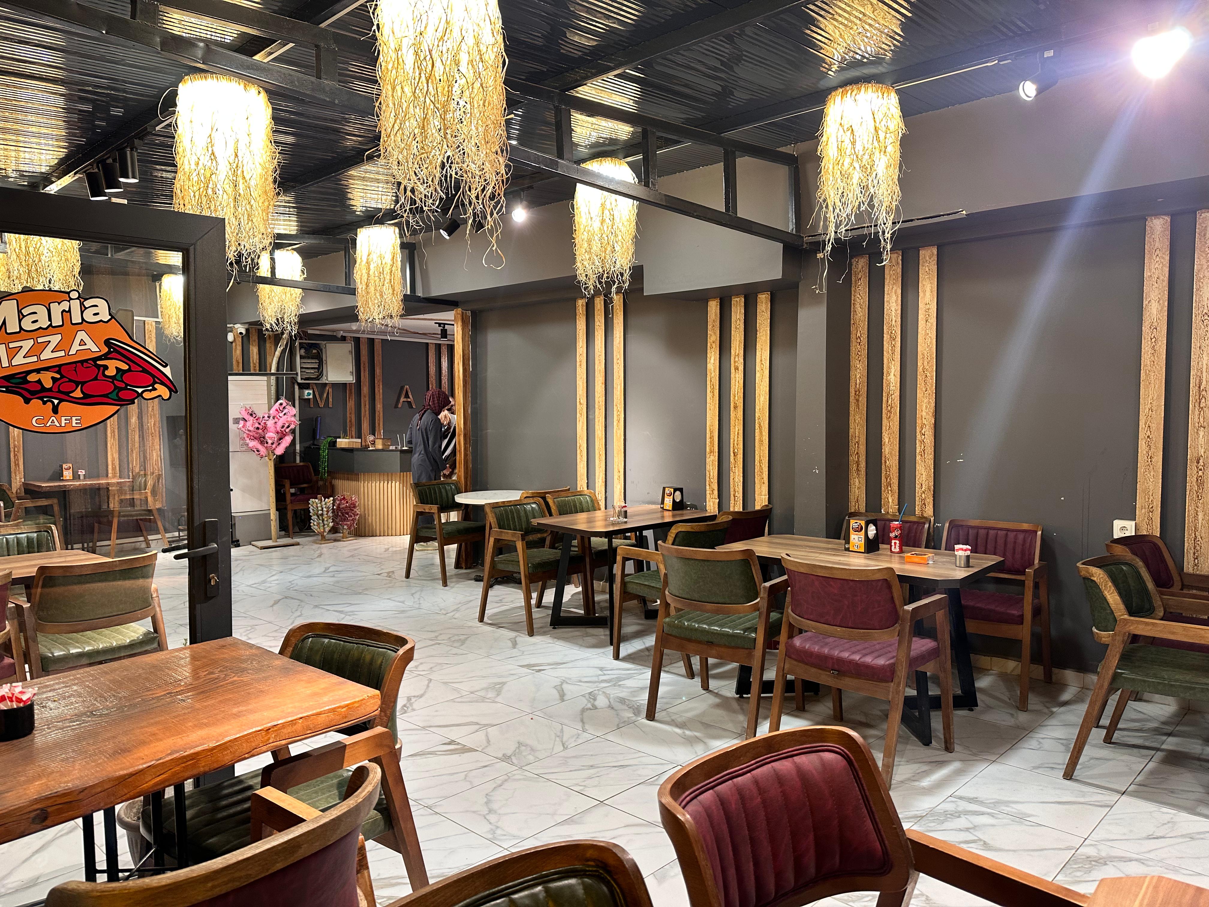 Maria Pizza Uzunçarşı Şubesi - Antakya’nın en lezzetli taş fırın pizzası ve cafe keyfi